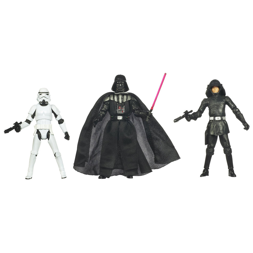 Kenner Star Wars A New Hope Special Exclusive Action Figure 3Pack Villain Set Stormtrooper, Darth Vader, Death Squad Commander FUNKO