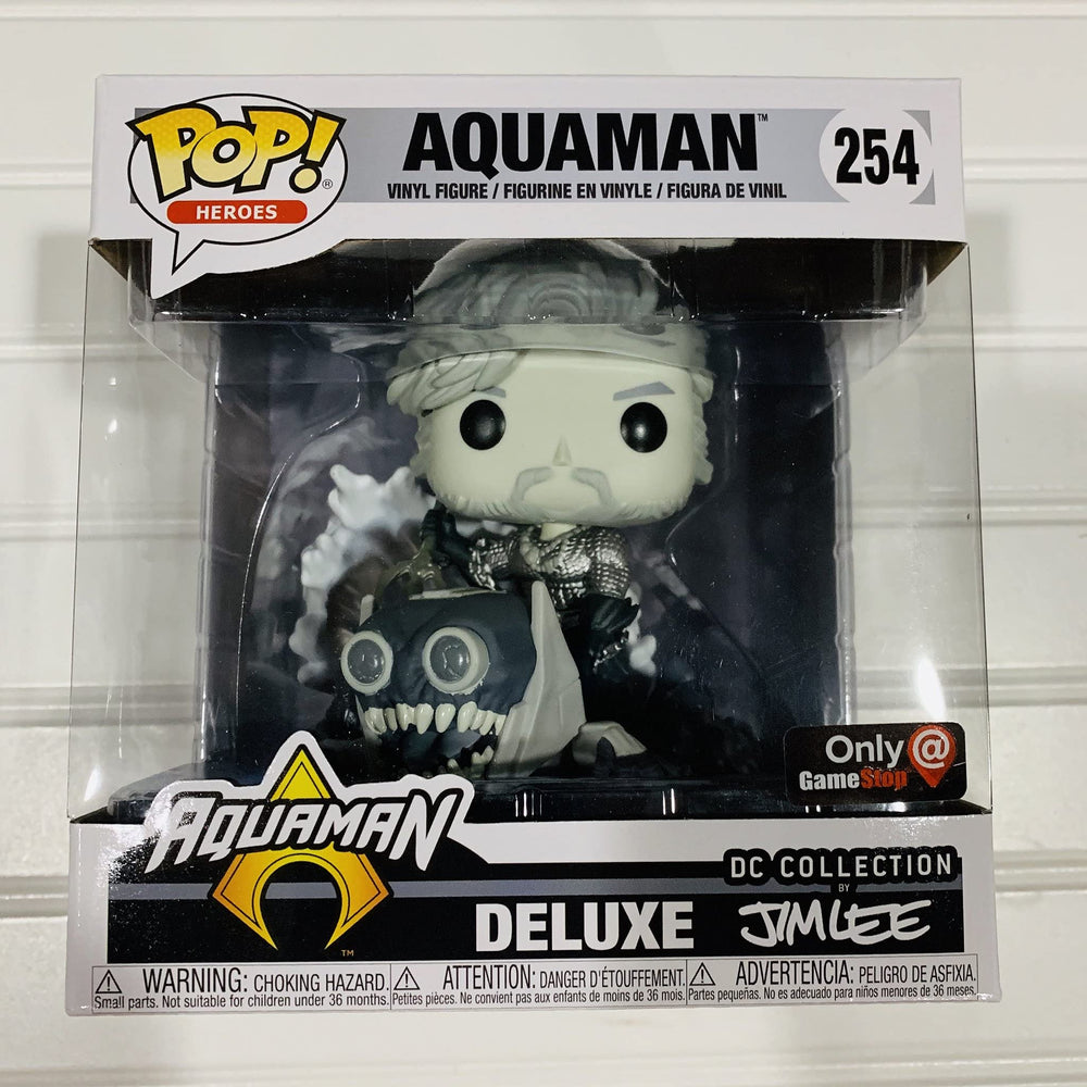 Aquaman (Jim Lee Deluxe) (Black & White)