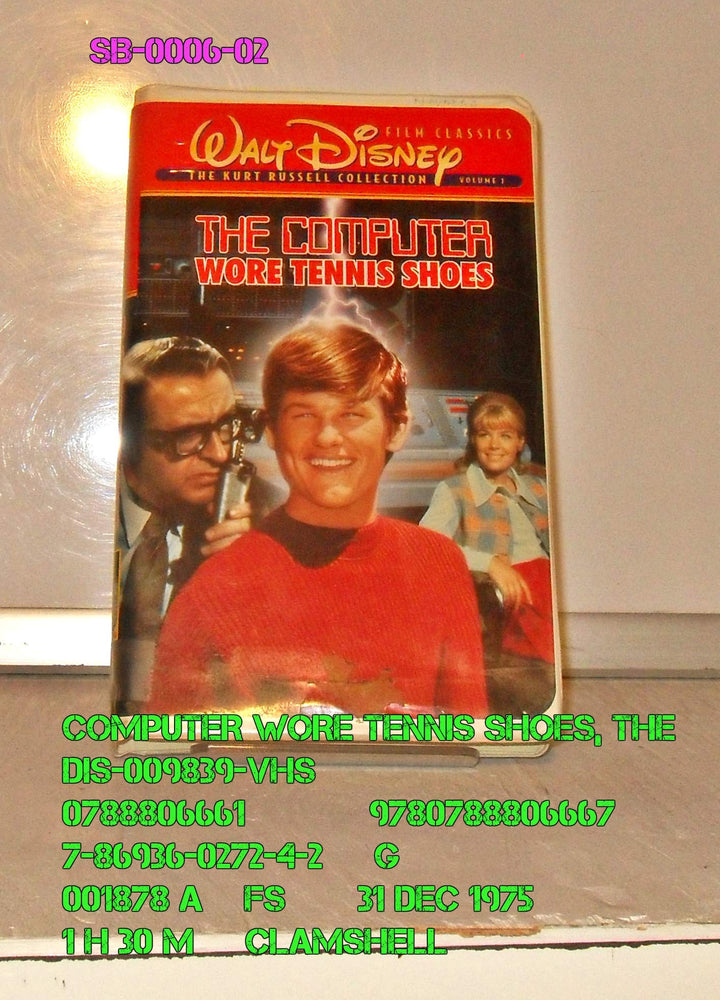 The Computer Wore Tennis Shoes [VHS] [VHS Tape] VHS