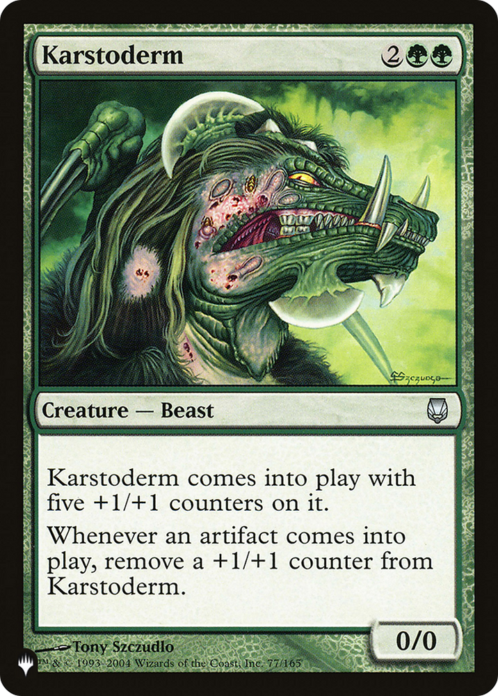 Karstoderm [The List] Magic: The Gathering