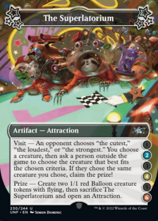 The Superlatorium (2-4-6) [Unfinity] Magic: The Gathering