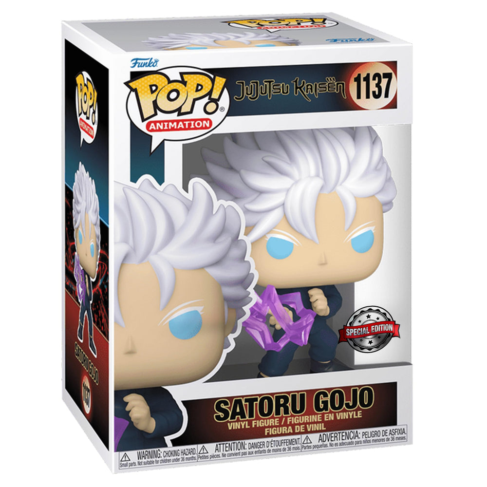 Funko Pop! Animation: Jujutsu Kaisen - Satoru Gojo (Hollow PU) (Special Edition) #1137 Vinyl Figure FUNKO