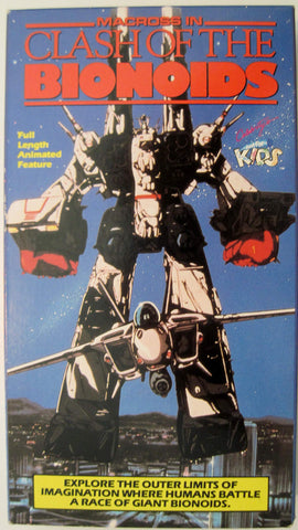 Macross in Clash of the Bionoids VHS