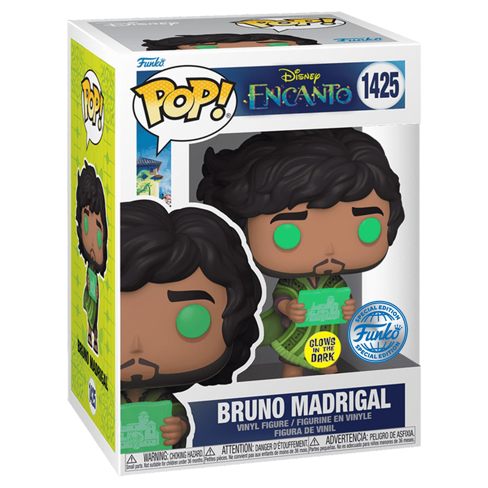 Funko Encanto POP! Disney Bruno Madrigal Exclusive Vinyl Figure #1425 [Glow-in-the-Dark] FUNKO