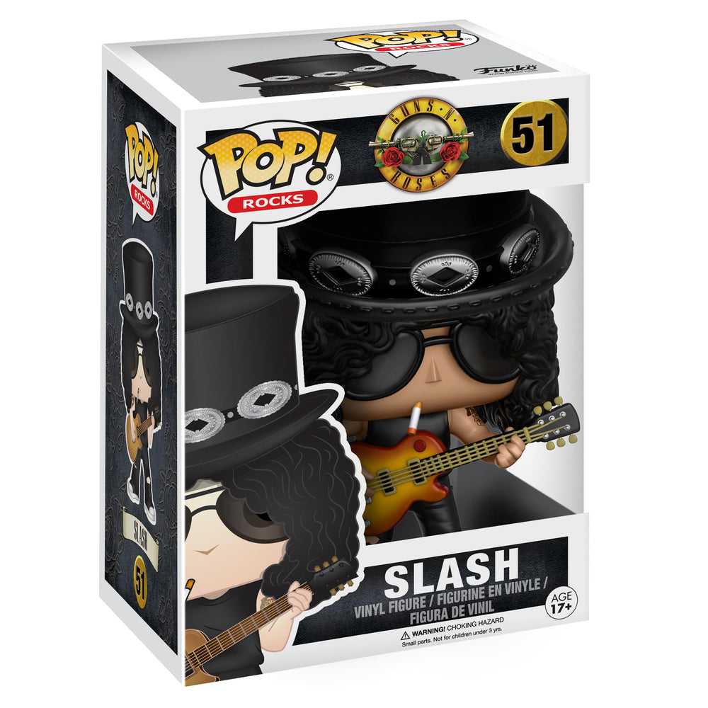 Funko Pop Rocks: Guns N' Roses - Slash - Guns N Roses - Collectable Vinyl Figure - Gift Idea - Official Merchandise - Toys for Kids & Adults - Music Fans - Model Figure for Collectors and Display