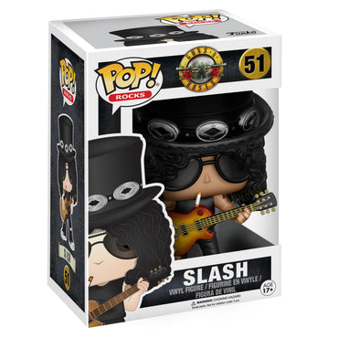 Funko Pop Rocks: Guns N' Roses - Slash - Guns N Roses - Collectable Vinyl Figure - Gift Idea - Official Merchandise - Toys for Kids & Adults - Music Fans - Model Figure for Collectors and Display