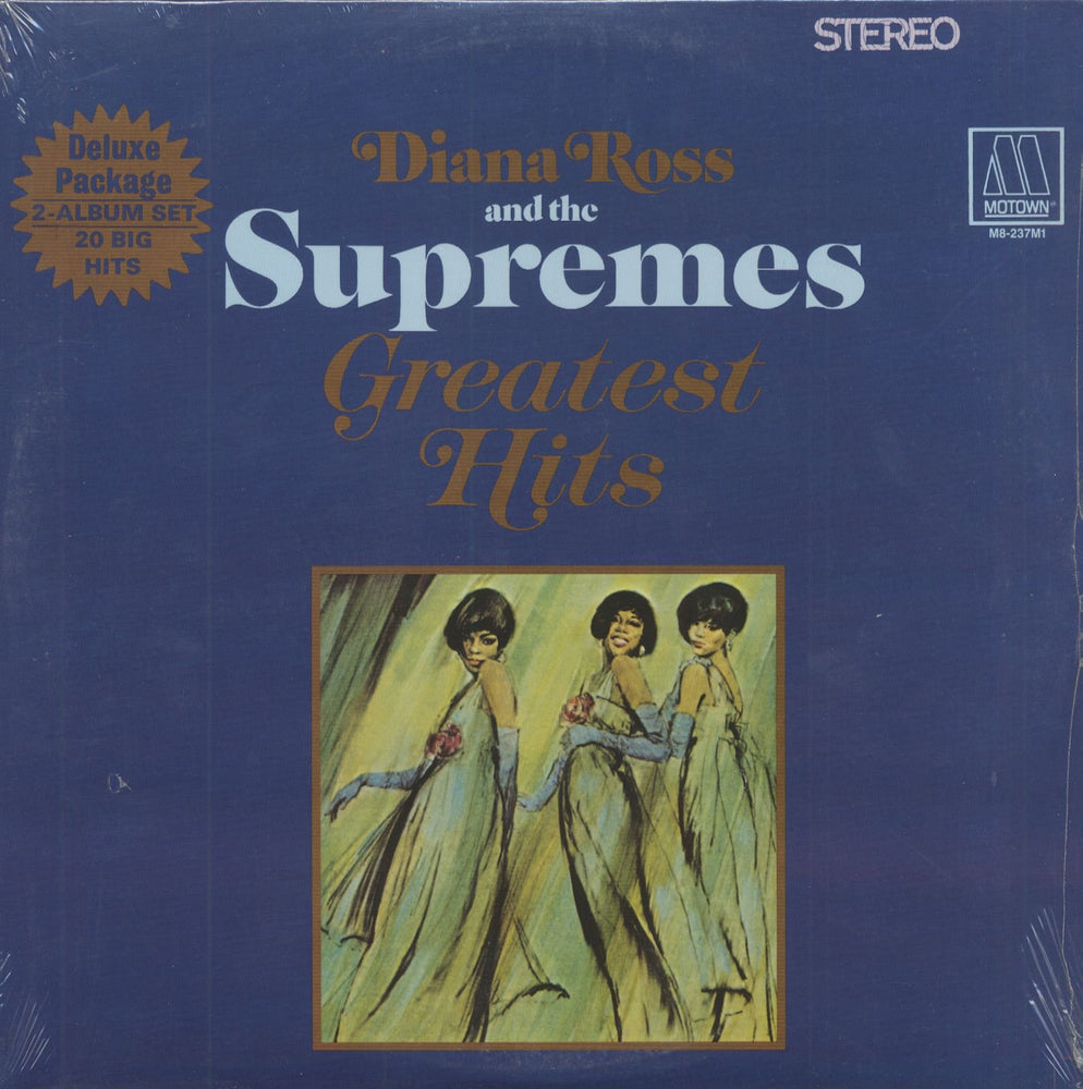 Diana Ross & The Supremes-Their Greatest Hits VINYL