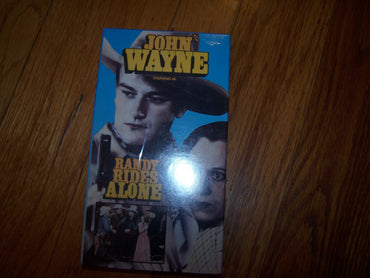 Randy Rides Alone [VHS Tape] VHS