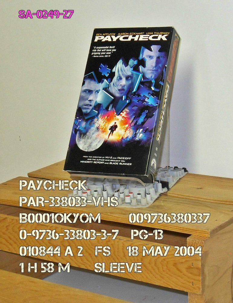 Paycheck [VHS Video] VHS