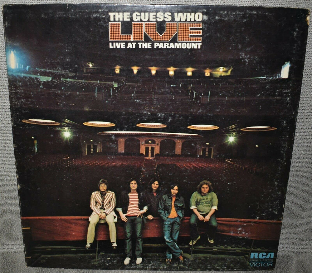The Guess Who LIVE At The Paramount VINYL