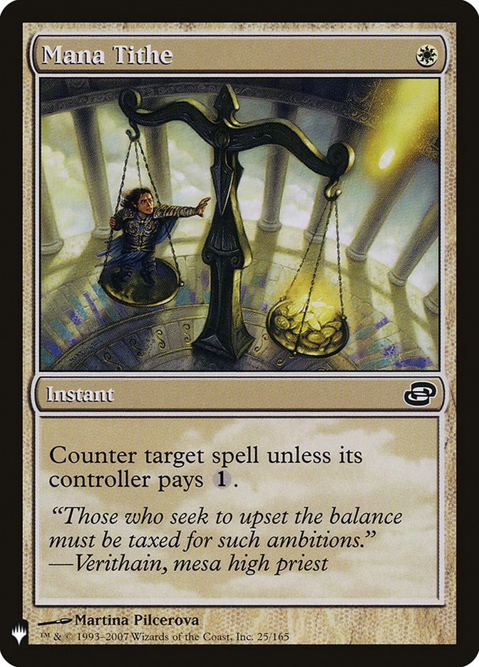Mana Tithe [The List] Magic: The Gathering
