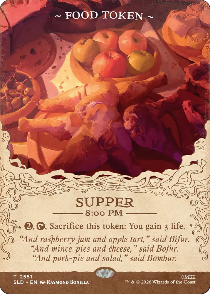 Food Token (2551) [Secret Lair Drop Series] Magic: The Gathering