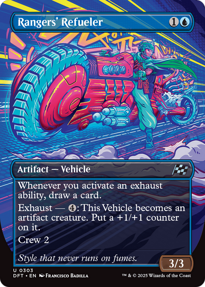Rangers' Refueler (Borderless) [Aetherdrift] Magic: The Gathering