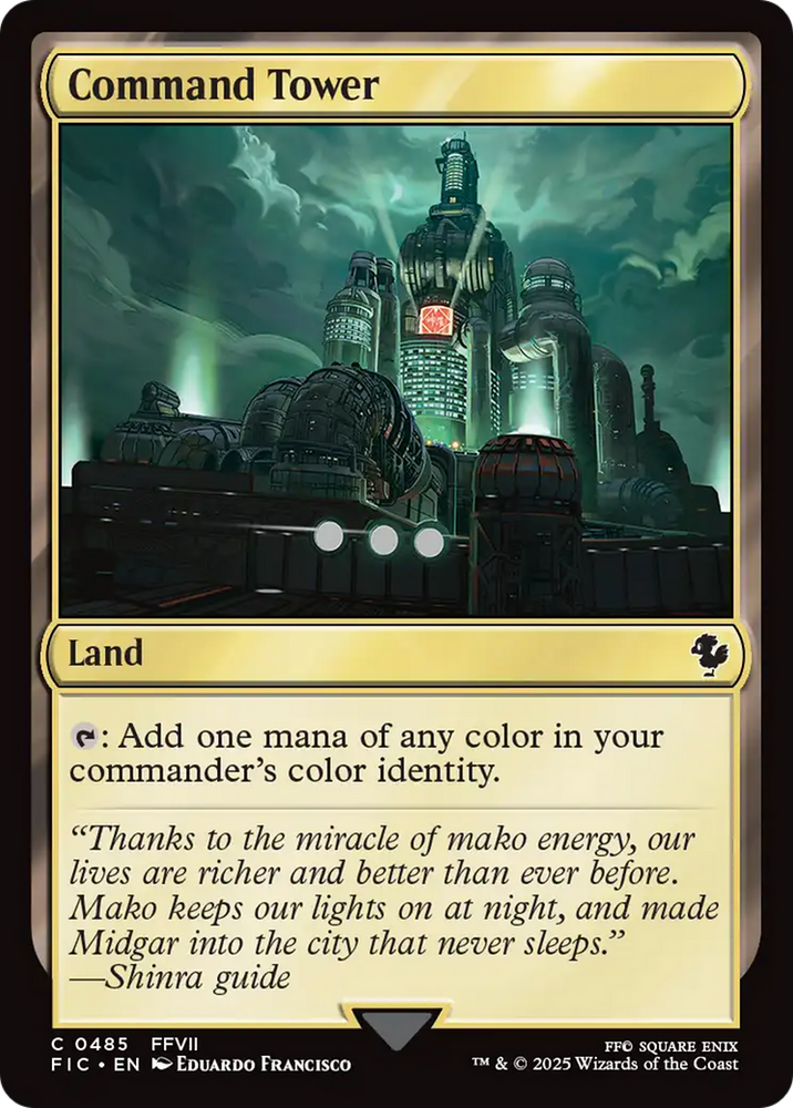 Command Tower (0485) [FINAL FANTASY Commander] Magic: The Gathering