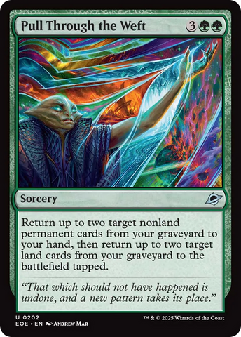 Pull Through the Weft [Edge of Eternities] Magic: The Gathering