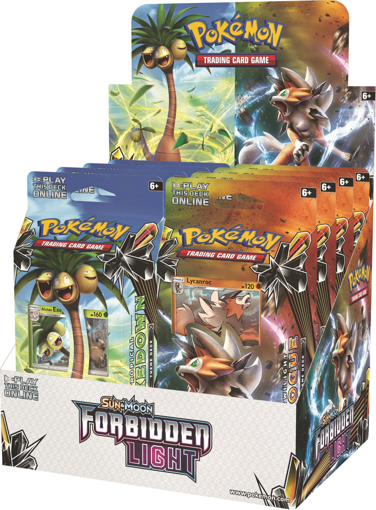 Sun & Moon: Forbidden Light - Theme Deck Display Pokémon