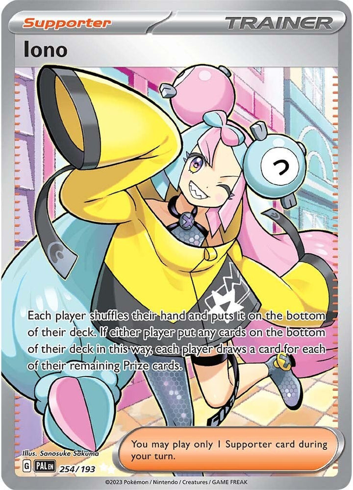 Iono (254/193) [Scarlet & Violet: Paldea Evolved] Pokémon