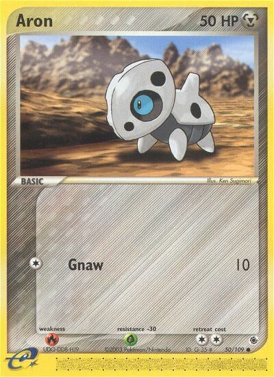 Aron (50/109) [EX: Ruby & Sapphire] Pokémon
