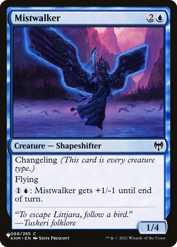 Mistwalker [The List] Magic: The Gathering