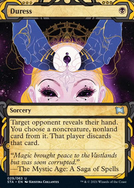 Duress (Foil Etched) [Strixhaven: Mystical Archive] Magic: The Gathering