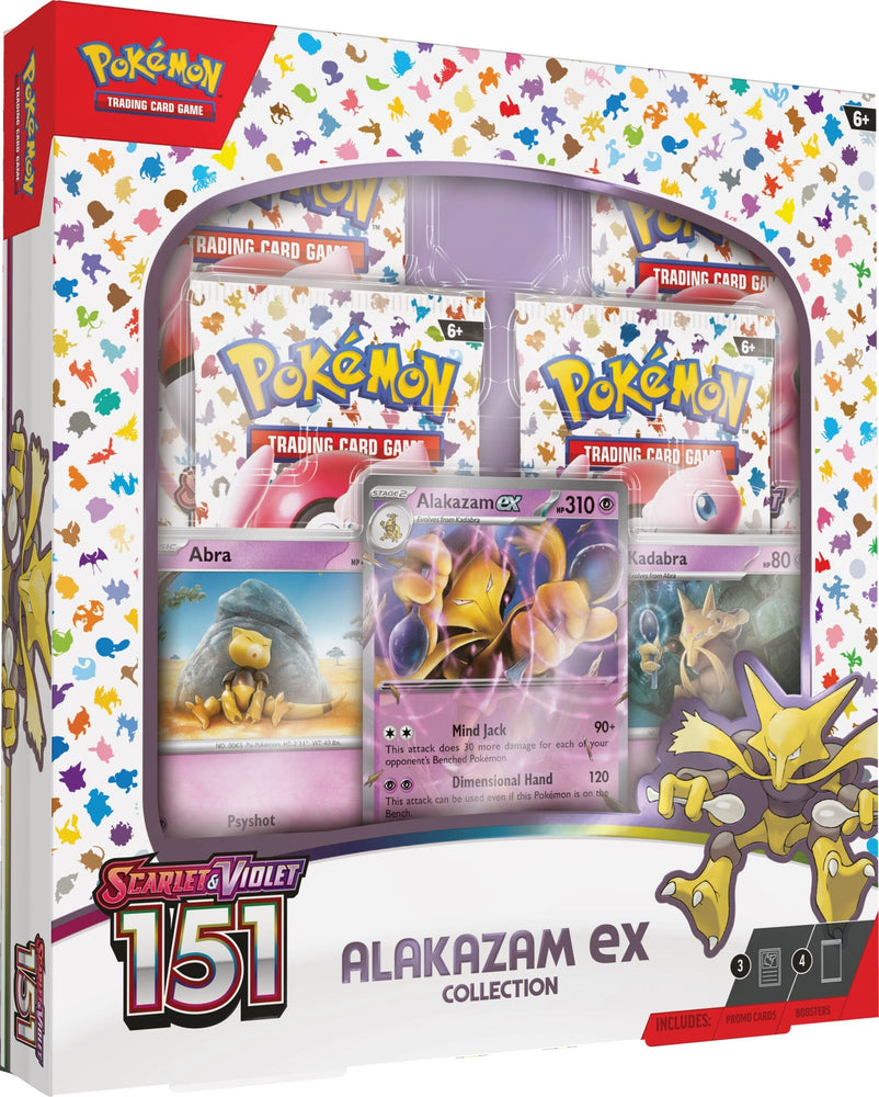 Scarlet & Violet: 151 - Alakazam ex Box Pokémon