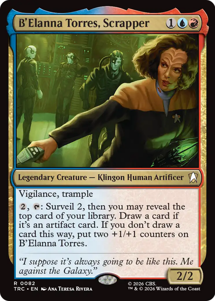 B'Elanna Torres, Scrapper [Star Trek Commander] Magic: The Gathering