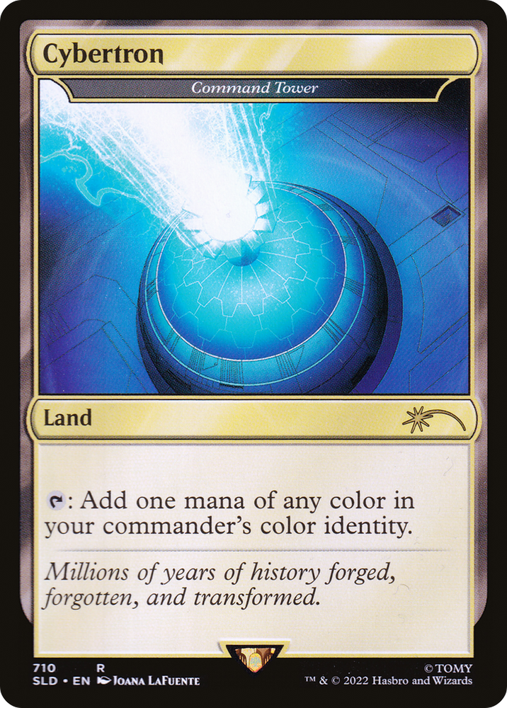 Command Tower - Cybertron [Secret Lair Drop Promos] Magic: The Gathering