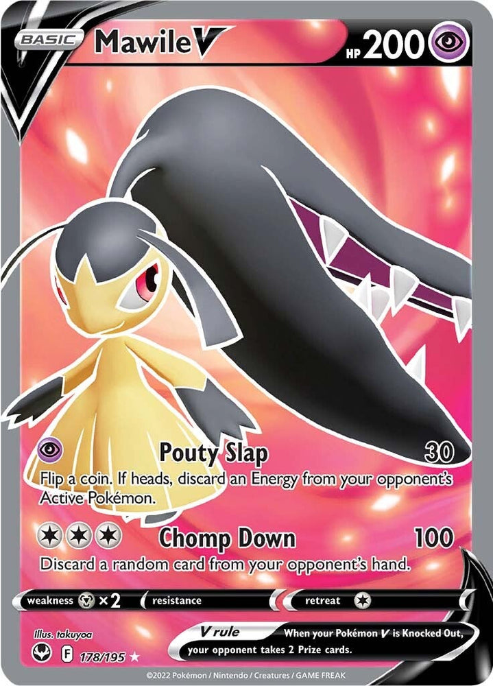 Mawile V (178/195) [Sword & Shield: Silver Tempest] Pokémon