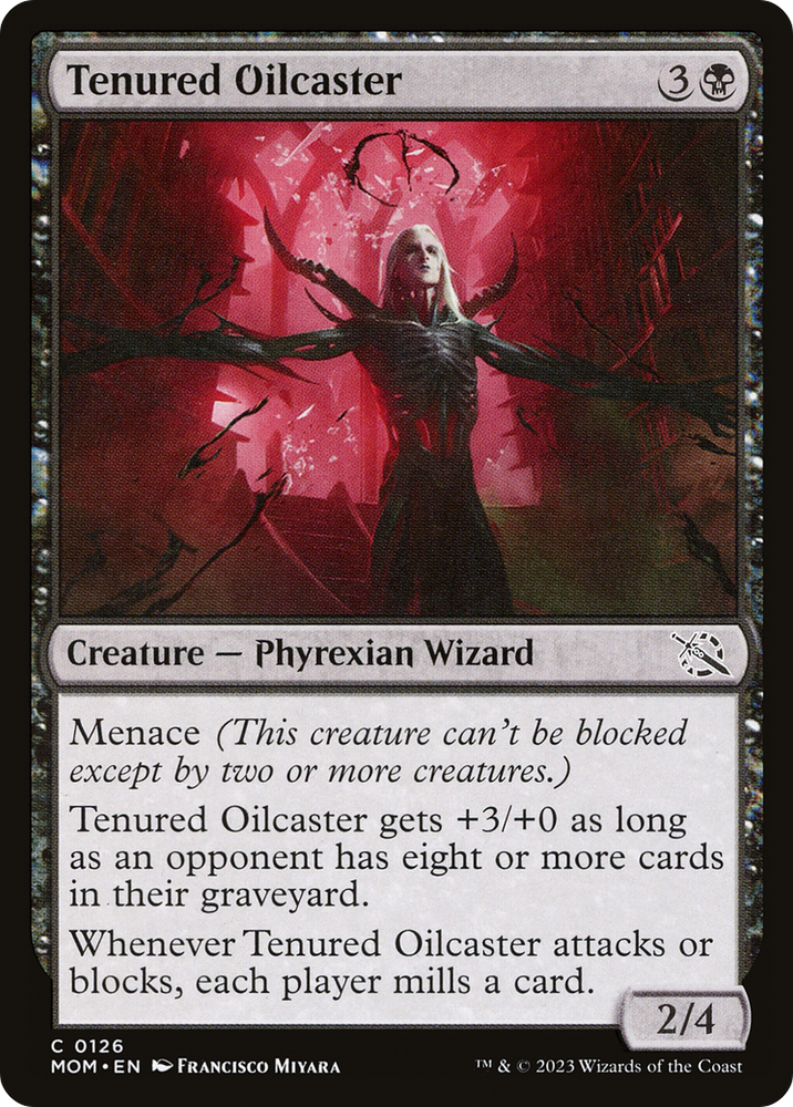 Tenured Oilcaster [March of the Machine] Magic: The Gathering