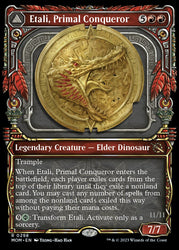 Etali, Primal Conqueror // Etali, Primal Sickness (Showcase Planar Booster Fun) [March of the Machine] Magic: The Gathering