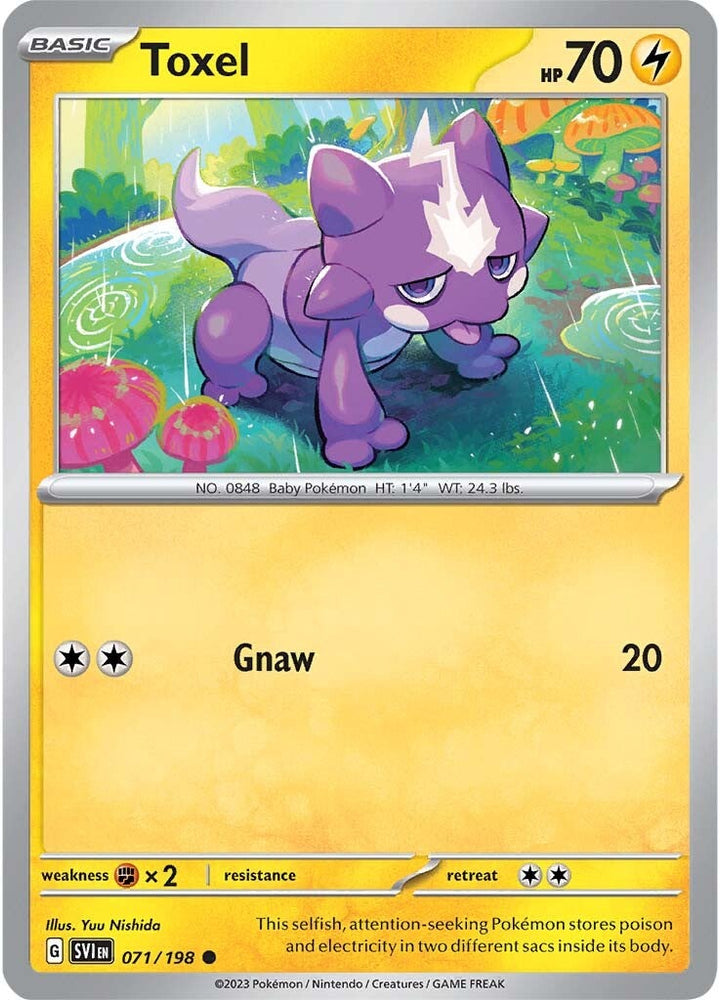 Toxel (071/198) [Scarlet & Violet: Base Set] Pokémon