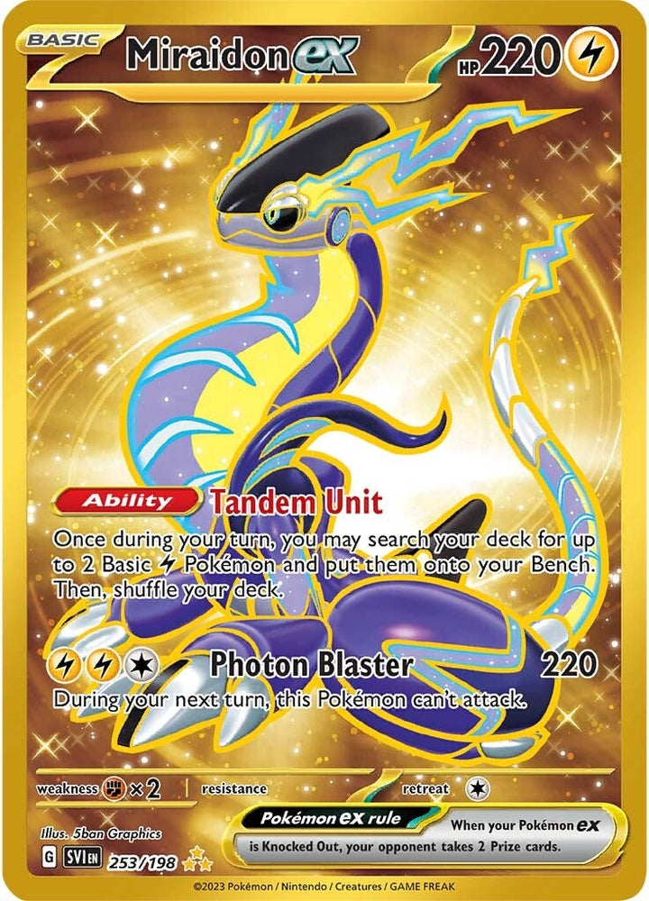 Miraidon ex (253/198) [Scarlet & Violet: Base Set] Pokémon
