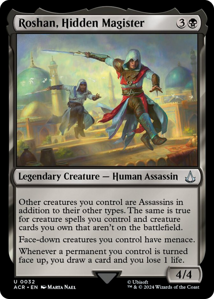 Roshan, Hidden Magister [Assassin's Creed] Magic: The Gathering
