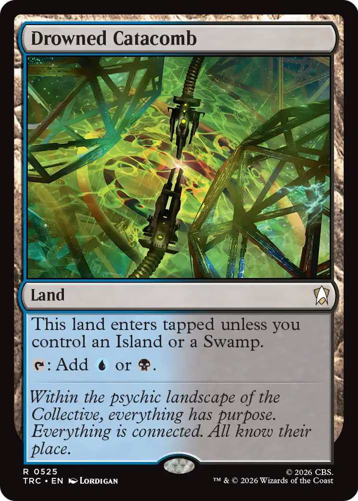 Drowned Catacomb [Star Trek Commander] Magic: The Gathering