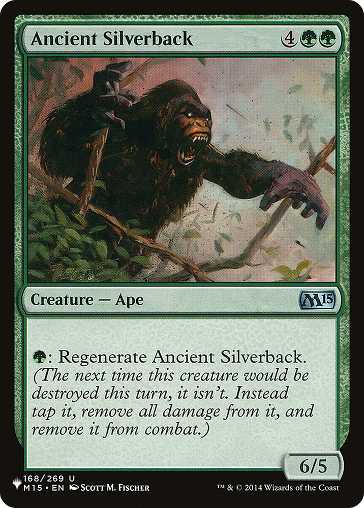 Ancient Silverback [The List] Magic: The Gathering