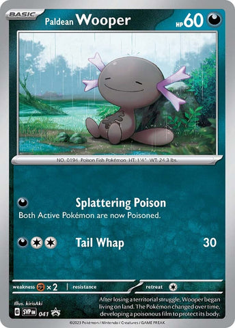 Paldean Wooper (041) [Scarlet & Violet: Black Star Promos] Pokémon
