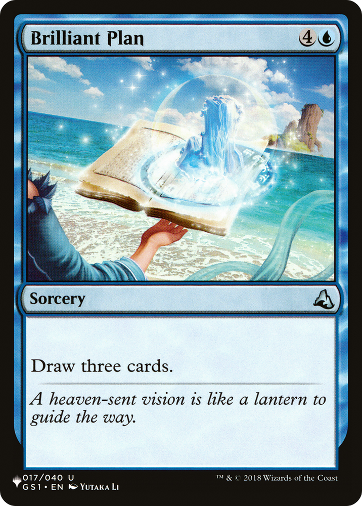 Brilliant Plan [The List] Magic: The Gathering