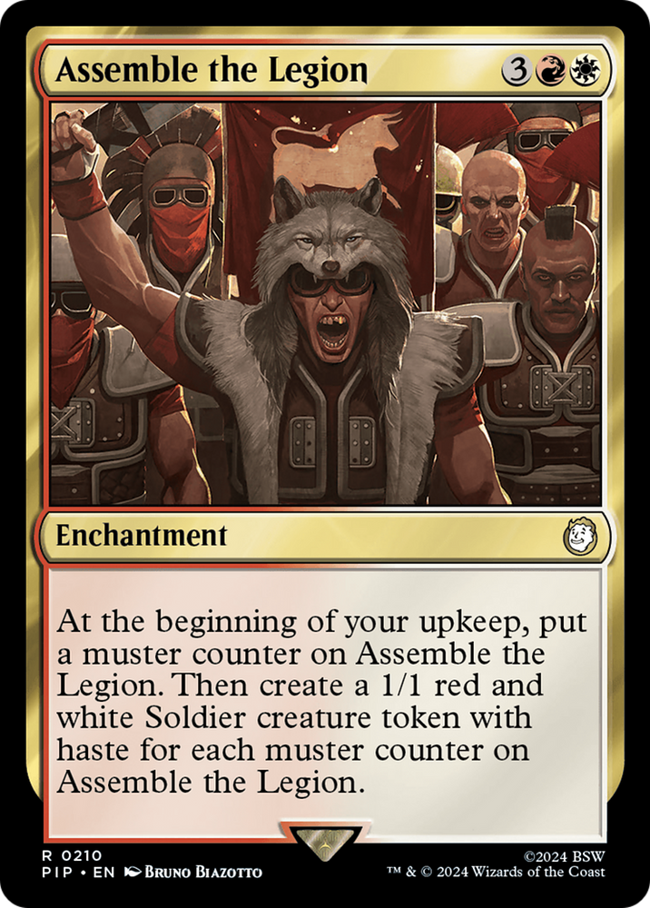 Assemble the Legion [Fallout] Magic: The Gathering