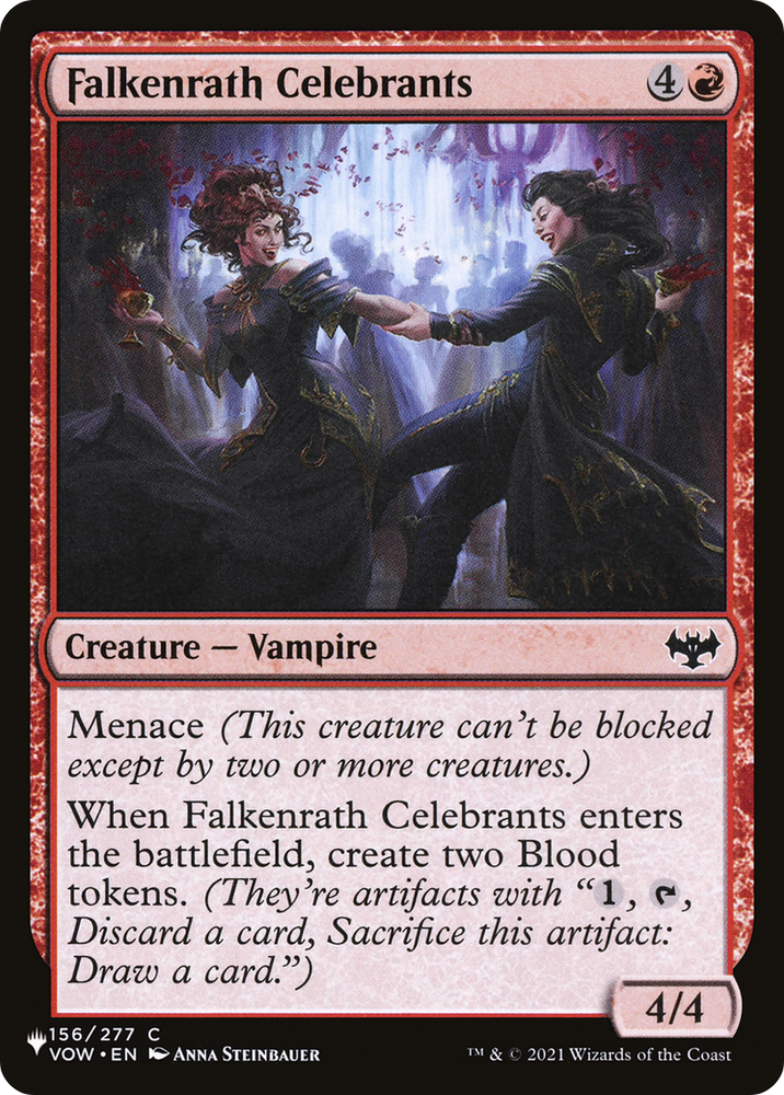 Falkenrath Celebrants [The List] Magic: The Gathering