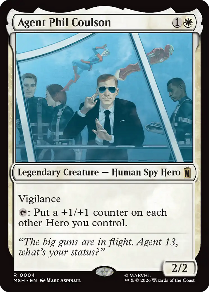 Agent Phil Coulson [Marvel Super Heroes] Magic: The Gathering