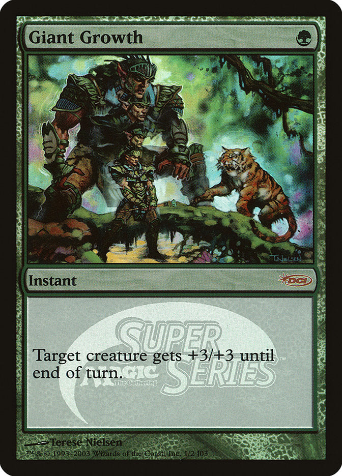 Giant Growth [Junior Super Series] Magic: The Gathering