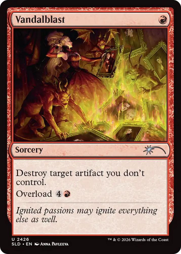 Vandalblast (2426) [Secret Lair Drop Series] Magic: The Gathering
