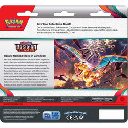 Scarlet & Violet: Obsidian Flames - 3-Pack Blisters (Eevee) Pokémon
