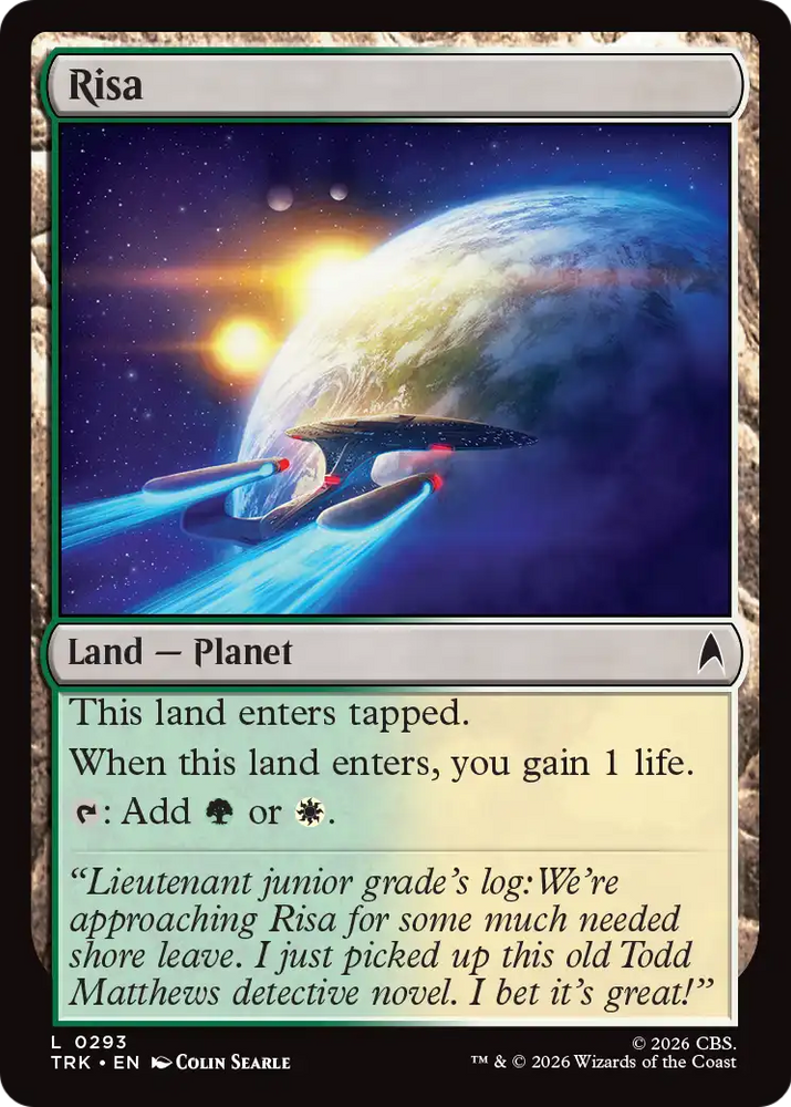 Risa [Star Trek] Magic: The Gathering