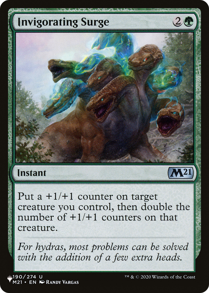 Invigorating Surge [The List] Magic: The Gathering