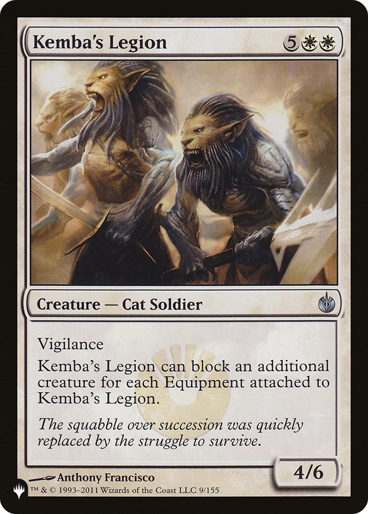 Kemba's Legion [The List] Magic: The Gathering