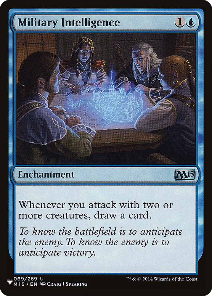 Military Intelligence [The List] Magic: The Gathering