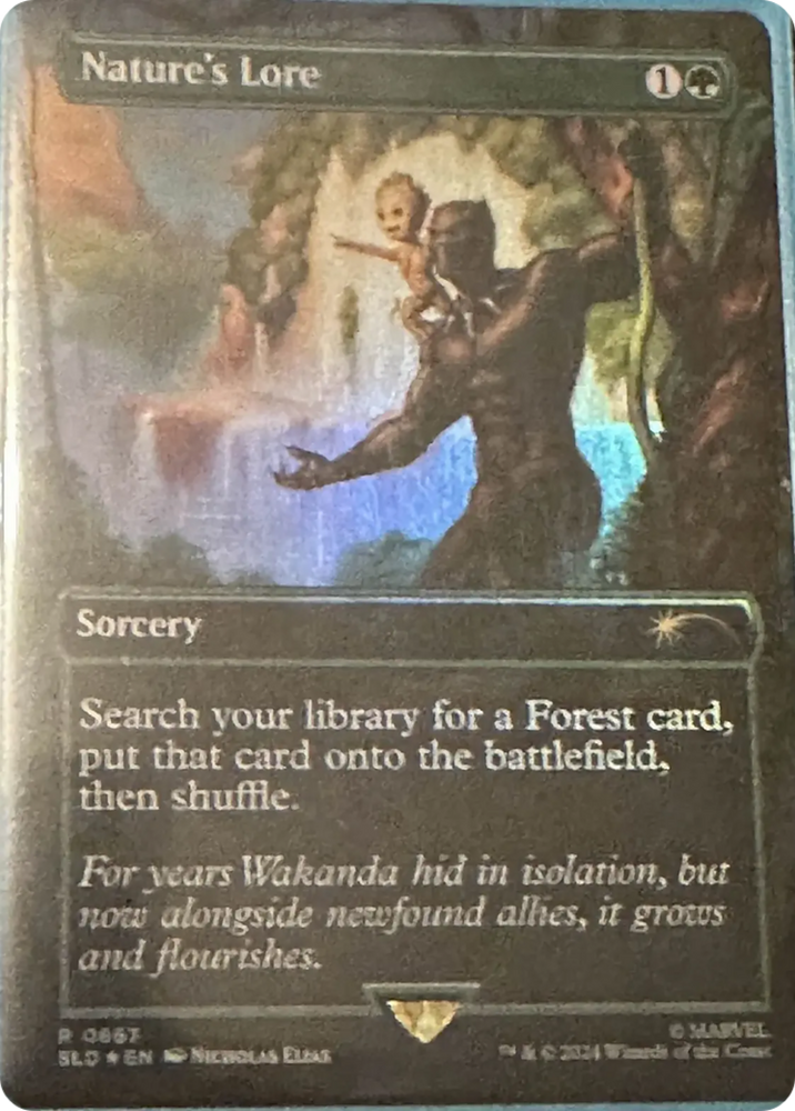 Nature's Lore (867) (Rainbow Foil) [Secret Lair Drop Series] Magic: The Gathering
