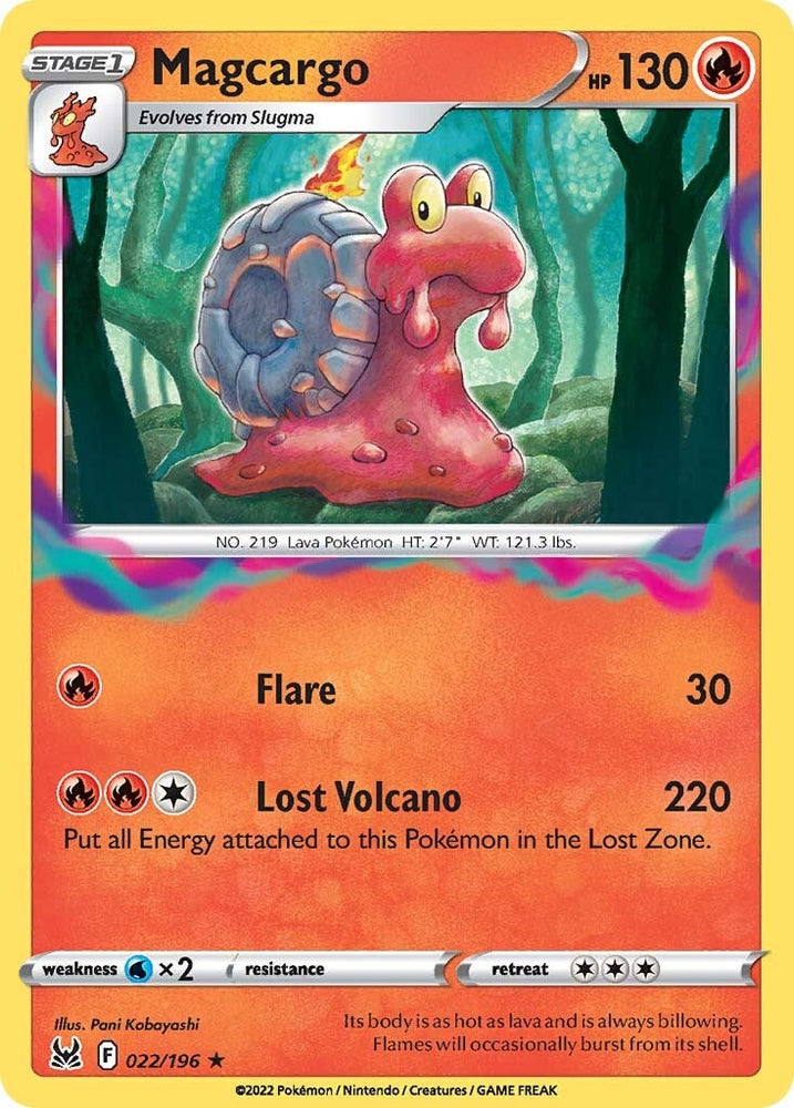 Magcargo (022/196) [Sword & Shield: Lost Origin] Pokémon