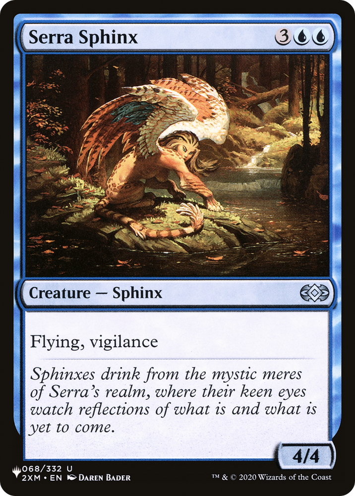Serra Sphinx [The List] Magic: The Gathering